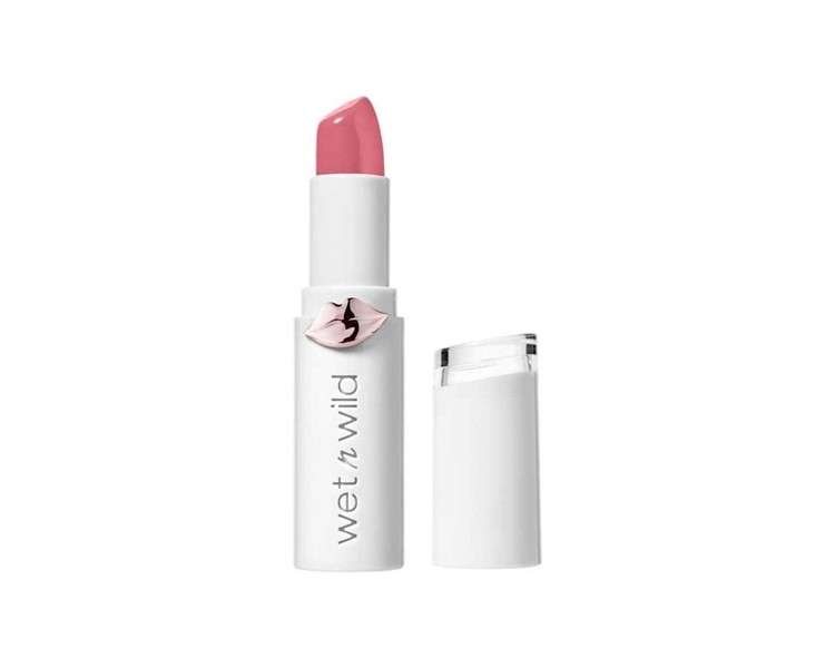 wet n wild Megalast Lipstick Moisturizing Lipstick with Micro-Bead Formula Natural Seaweed Coenzyme Q-10 Vitamin A & E Pinky Ring Shine Finish