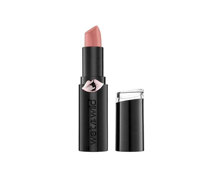 Wet n Wild Megalast Lipstick Long-Lasting Moisturizing Matte Lipstick with Microsphere Technology Natural Extracts Coenzyme Q10 Vitamin A & E Bare it All