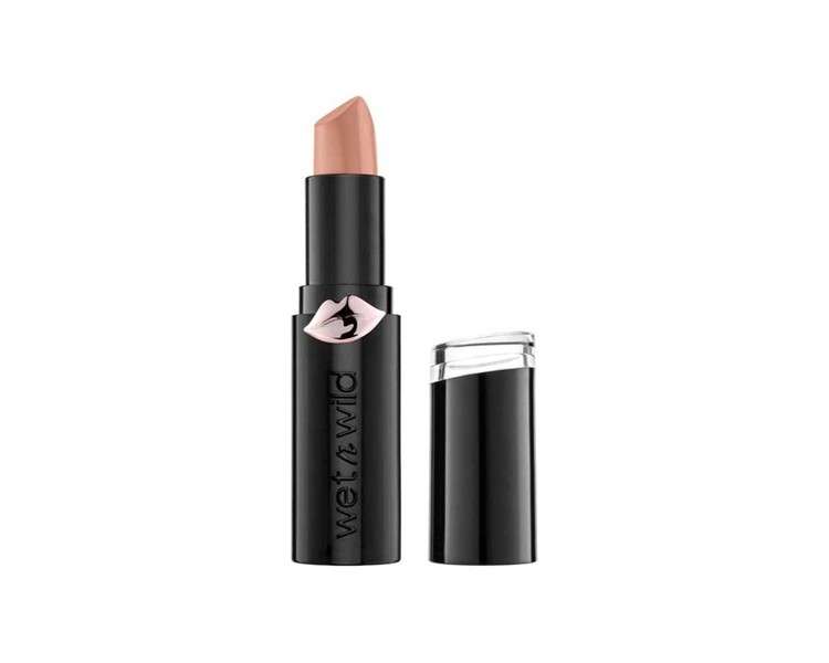 Wet n Wild Megalast Lipstick Long-Lasting Moisturizing Matte Lipstick with Microsphere Formula Natural Extracts Coenzyme Q10 Vitamin A & E Never Nude