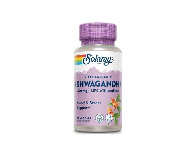 Solaray Ashwagandha Extract 470mg