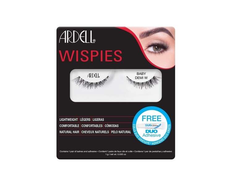 Ardell Baby Demi Wispies Black False Eyelashes