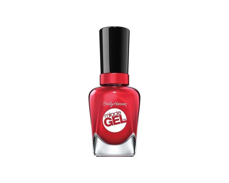 Sally Hansen Miracle Gel Nail Polish At-Home Gel Manicure 14.7ml Red Shades