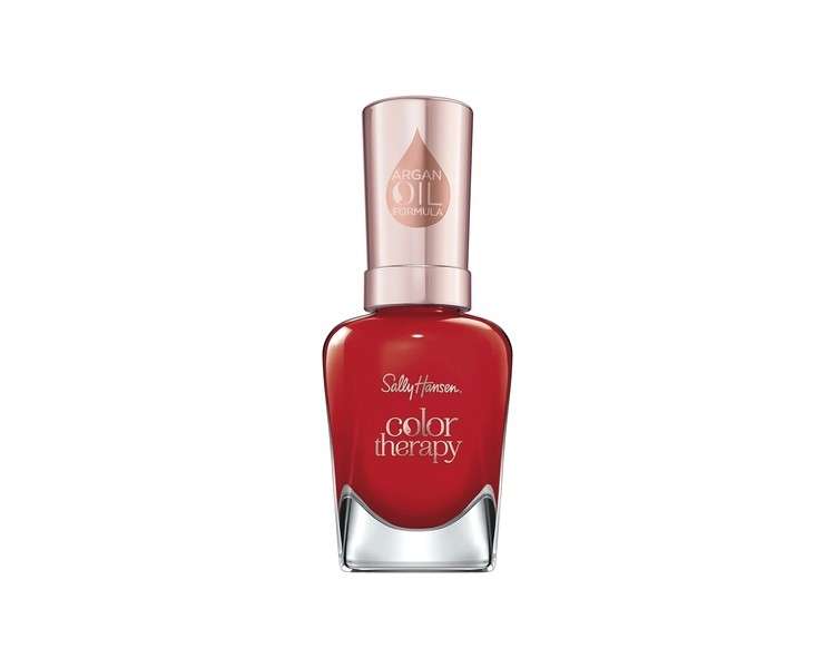 Sally Hansen Colour Therapy Nail Polish with Argan Oil 14.7ml Red-Iance