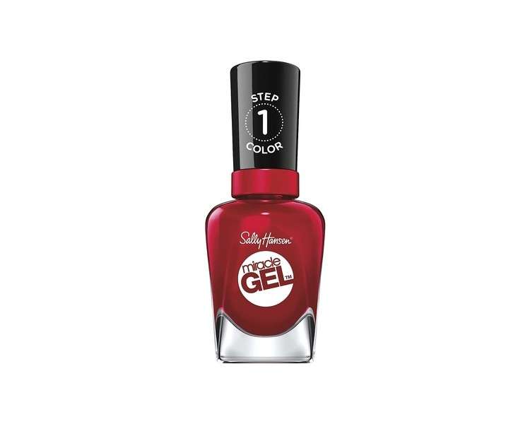 Sally Hansen Miracle Gel Nail Polish Rhapsody Red 14.7ml