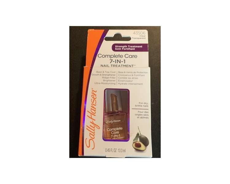 Sally Hansen Complete Care 7-in-1 Nail Treatment 43506 Clear Transparent