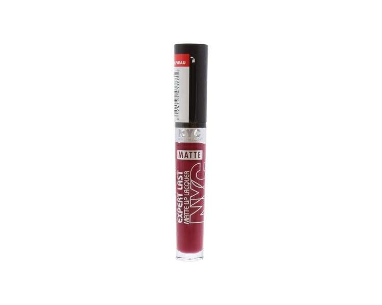 NYC Show Time Expert Last Matte Lip Lacquer 820 Bowery Matte Berry