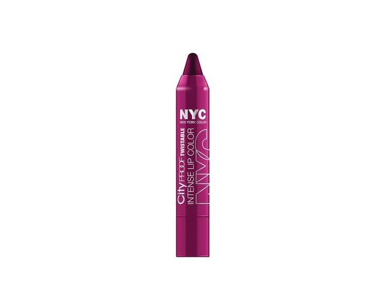 NYC New York Color City Proof Twistable Intense Lip Color Gramercy Park Plum 0.09oz