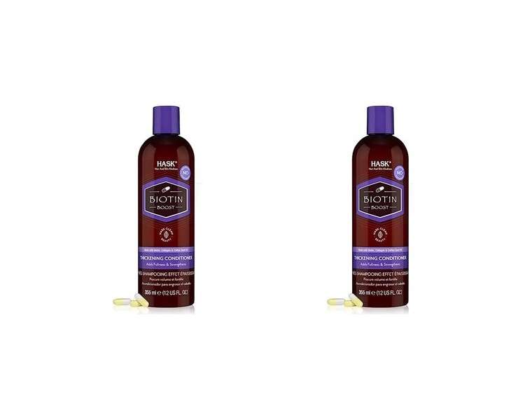 HASK Biotin Boost Conditioner for All Hair Types 355ml