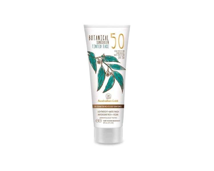 Australian Gold Botanical SPF 50 Dark Faces 89ml