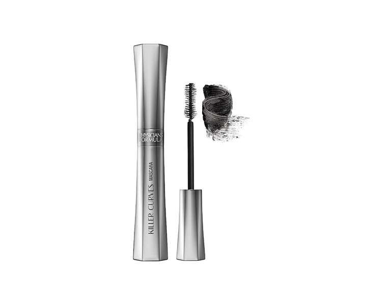 Physicians Formula Killer Curves Voluptuous Curling Mascara with Provitamin B5, Peptides, and Amino Acids - Black