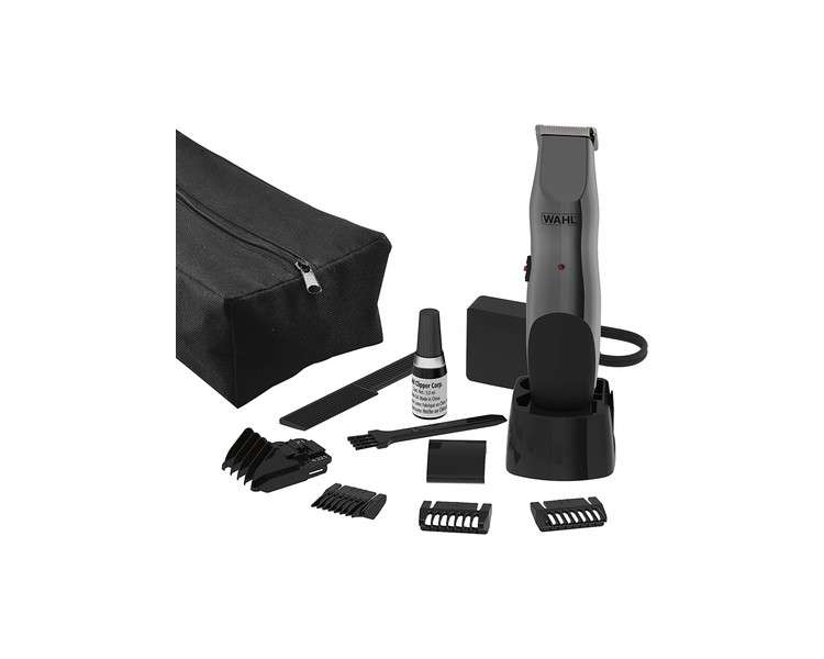 WAHL Groomsman Rechargeable Beard Trimmer with Precision Blade for Long and Short Beards, Body, Nose, and Ears - Corded and Cordless