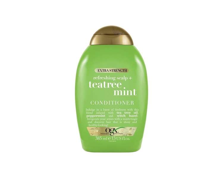 Ogx Extra Strength Refreshing Scalp + Teatree Mint Conditioner 385ml