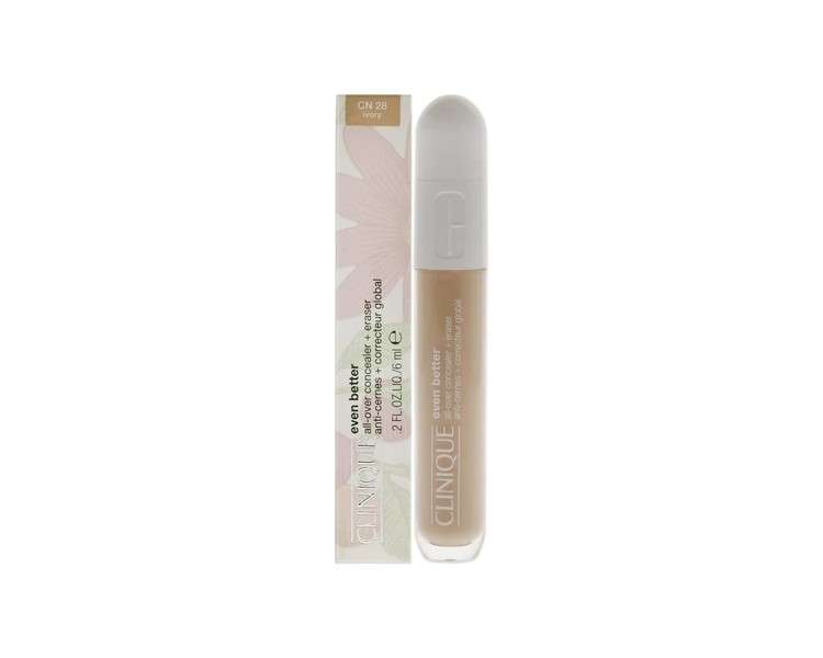 Clinique Even Better All-Over Concealer+Eraser CN28 Ivory 6ml