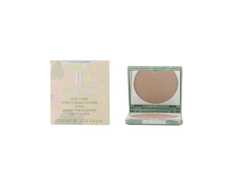 Clinique Stay-Matte Sheer Pressed Powder 7,6g