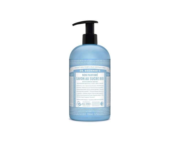 Dr. Bronner's Organic Sugar Soap Baby Mild 355ml Fragrance Free