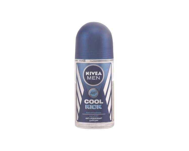 Nivea Men Cool Kick Roll-On Deodorant Cool 50ml