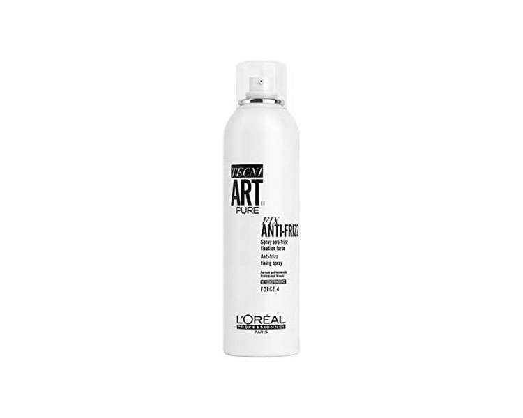 L'Oreal Professional Tecni Art Fix Anti-Frizz Pure Hairspray 400ml