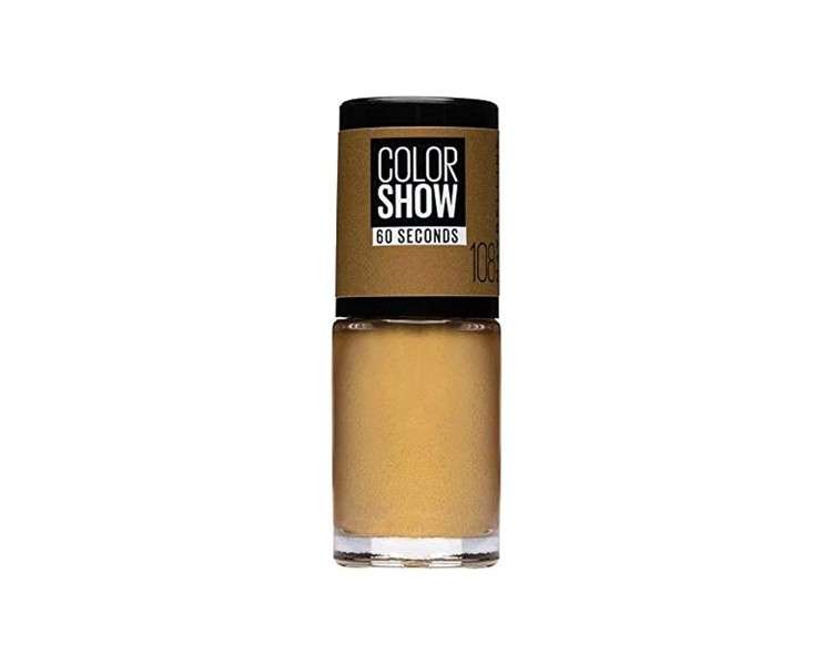 Maybelline Color Show Nail Polish 108 Golden Sand 7ml
