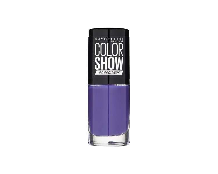 Maybelline Color Show Nail Polish 336 Violet Vogue 1ml