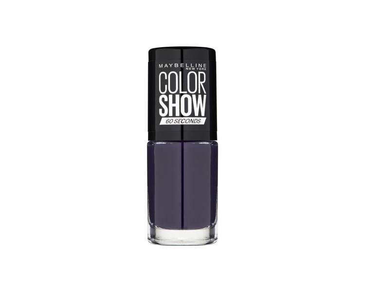 Maybelline Color Show Nail Polish 330 Manhattan Midnight 1ml Blue