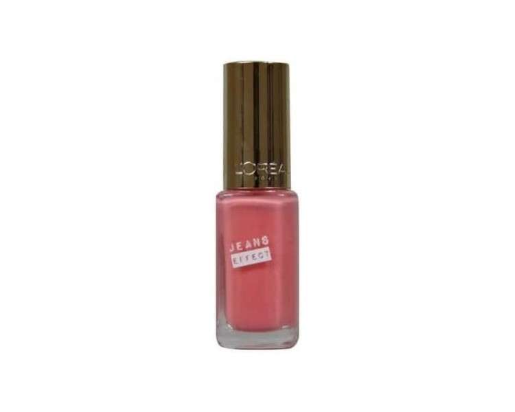 L'Oreal Makeup Designer Paris Color Riche Gloss Lacquer Jean And Tonic 865, Pink Nail Polish