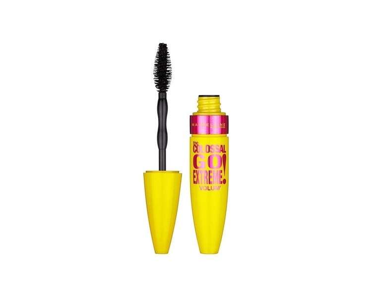 Maybelline Colossal Go Extreme Mascara 9.5ml - Extreme Black