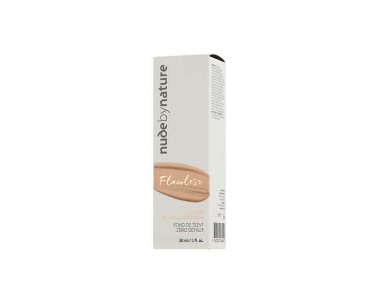 Nude by Nature Flawless Liquid Foundation N4 Silky Beige 30ml