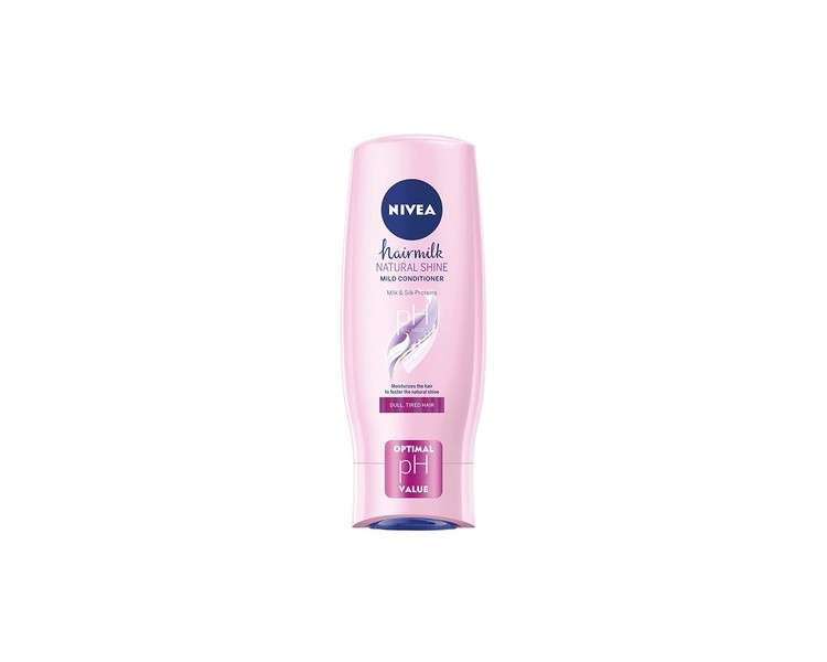 Nivea Hairmilk Natural Shine Conditioner 200ml 6.8 fl oz