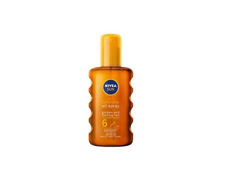 Nivea Sun OF6 Suntan Oil Spray 200 ml SPF6