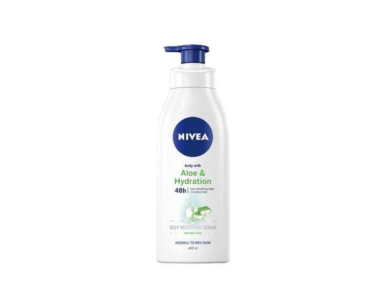 Nivea Aloe & Hydration 48h light body lotion 400ml