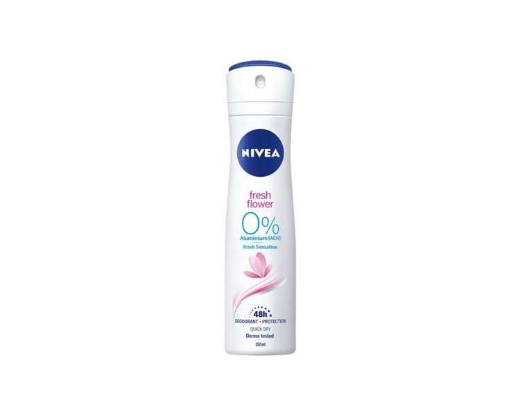 Nivea Fresh Flower deodorant spray for women 150ml