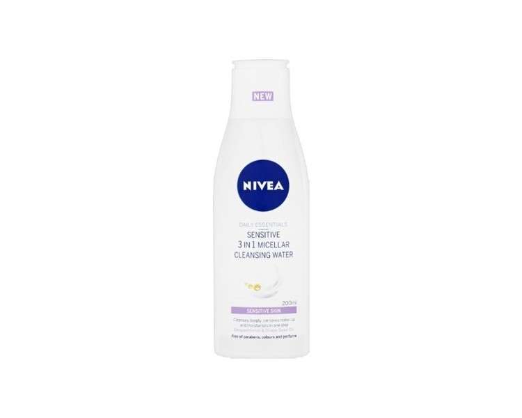 Nivea Daily Essentials Sensitive 3 in 1 Micellar Cleansing Water 200ml