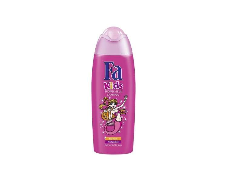 Fa Kids Shower Gel & Shampoo Underwater Fantasy 250ml