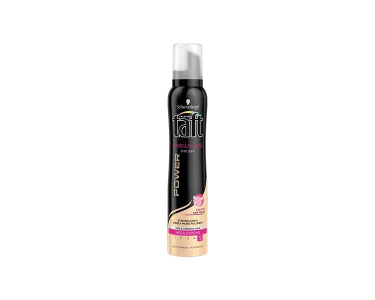 3 Weather Taffeta Power & Fullness Mega Strong Hair Mousse