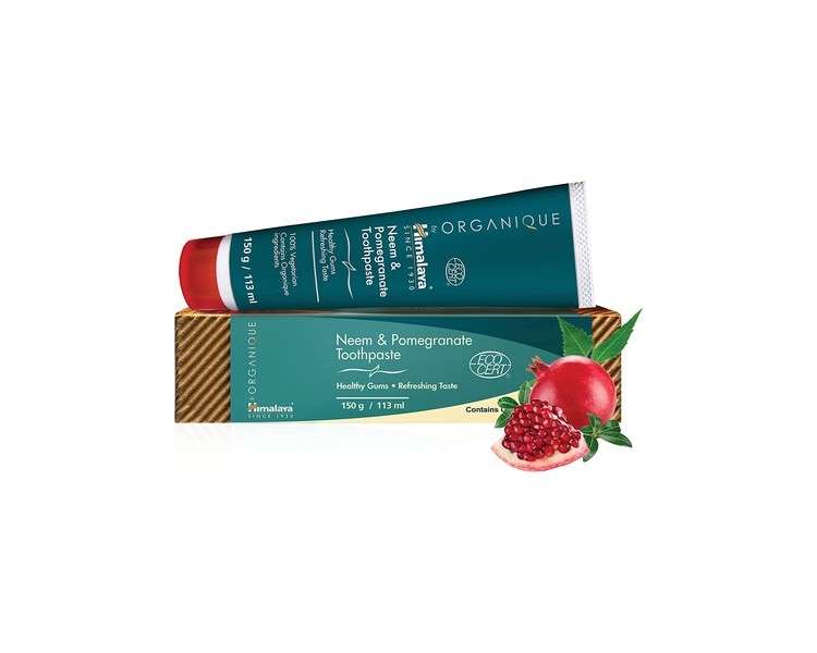 Himalaya Neem and Pomegranate Organic Toothpaste 150g