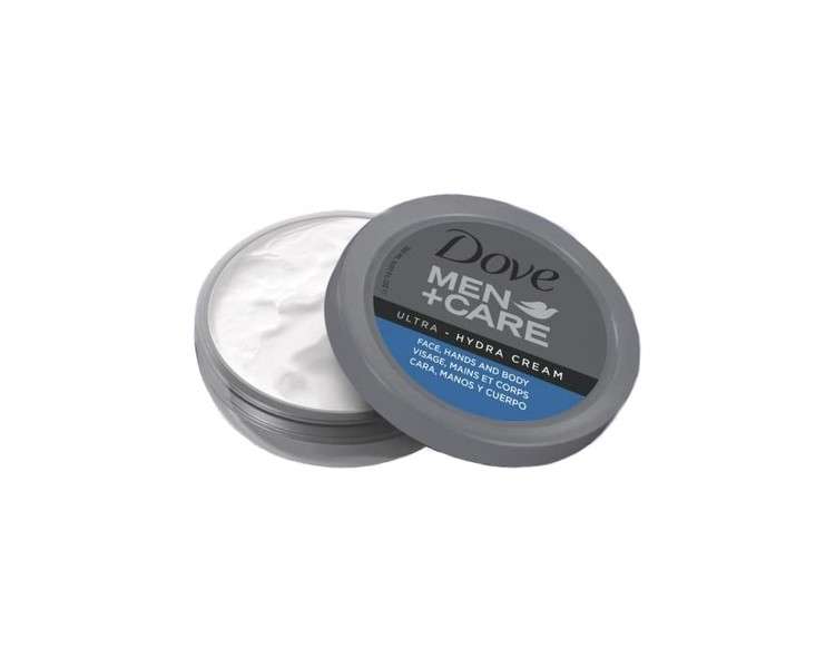 Dove cream 150 ml. Men hydra cream face, hands and body