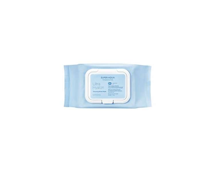 MISSHA] Super Aqua Ultra Hyalon Cleansing Water Wipes 30 Wipes