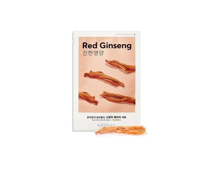 Missha Airy Fit Sheet Mask Red Ginseng 20g