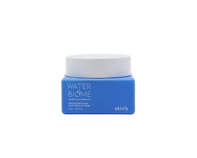 SKIN79 Water Biome Hydra NIGHT Set Up Cream Probiotics and Prebiotics for Skin Balance 50ml