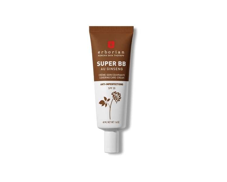 Erborian Super BB Cream with Ginseng Full Coverage BB Cream for Acne Prone Skin 40ml