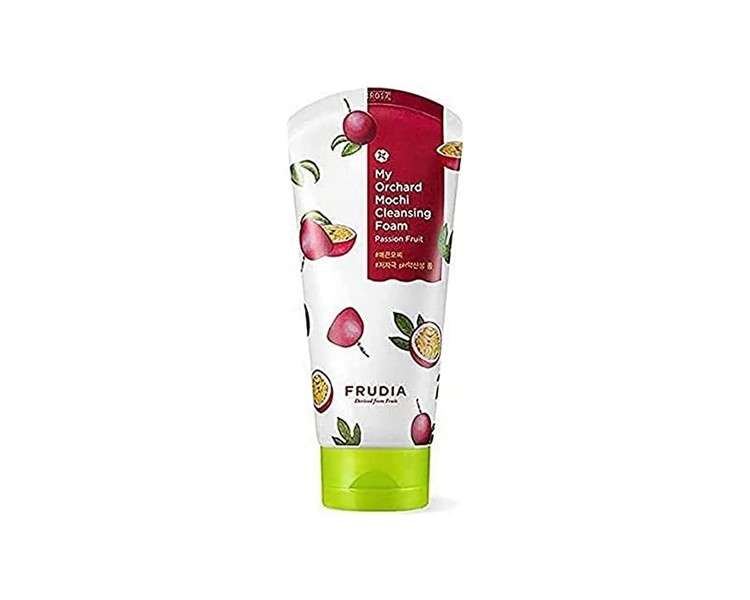 FRUDIA WELCOS My Orchard Passion Fruit Cleansing Foam Moisturizing Face Wash 4.05 Fl. Oz