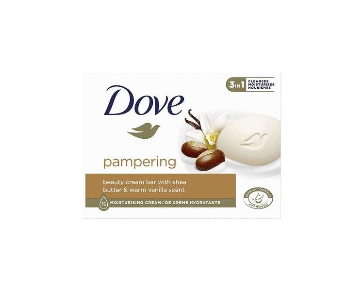 Dove Beauty Cream Bar Purely Pampering Shea Butter & Vanilla Soap