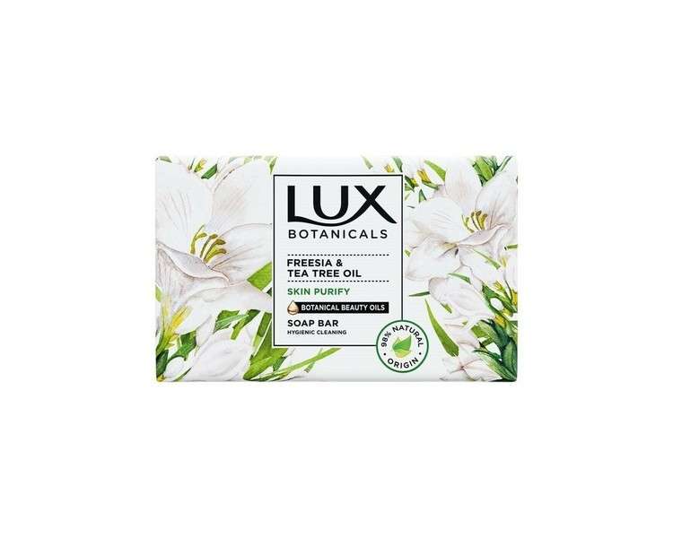 Lux Botanicals Freesia & Tea Tree Oil Bar Soap 90g