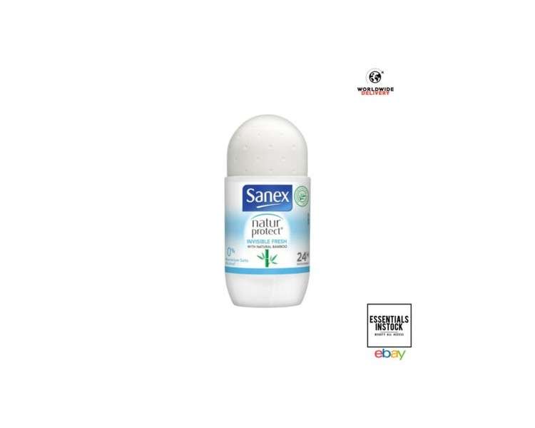 Sanex Bamboo Invisible Fresh Roll-On Deodorant 50ml