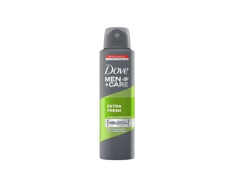 Dove Men + Care Extra Fresh Antiperspirant Deodorant Aerosol 250ml