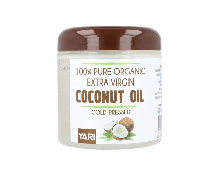 Yari Pure Organic Coconut Oil 500ml Extra Virgin