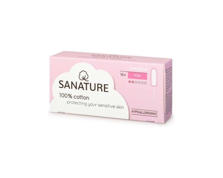 Sanature Tampons Mini 16s