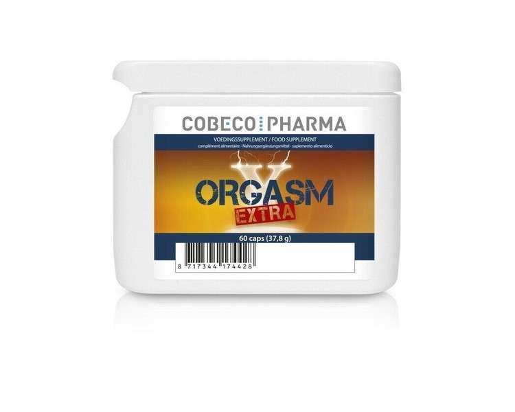 ORGASM Extra Aphrodisiac Sexual Energy and Libido Booster for Men 60 Tablets