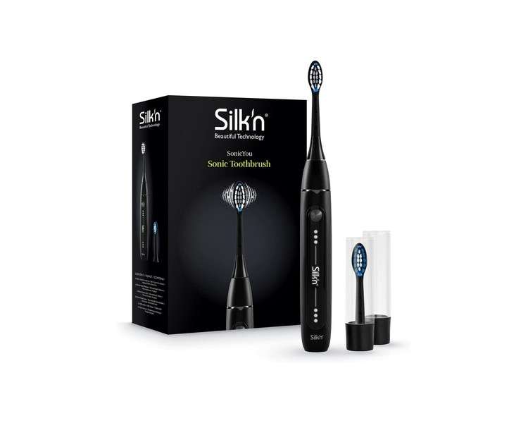 Silk'n SonicYou Black Sonic Toothbrush with 300 Days Battery Life