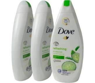 Dove Cucumber & Green Tea Scent Shower Gel 500ml